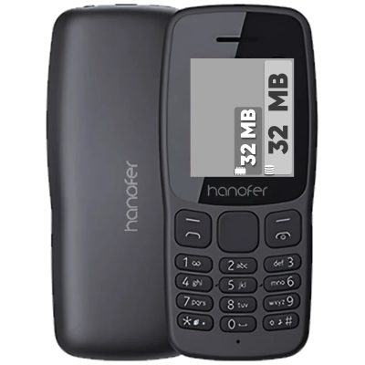 گوشی موبایل هانوفر مدل V6 دو سیم کارت ظرفیت 32 مگابایت