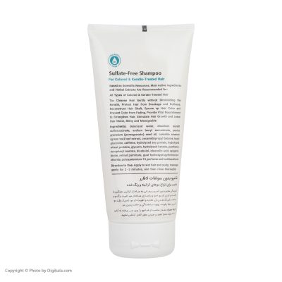 شامپو بدون سولفات لافارر مدل کراتینه مناسب موهای رنگ شده حجم 200 میلی‌لیتر