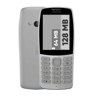 گوشی موبایل هانوفر مدل 210 دو سیم کارت ظرفیت 128 مگابایت و رم 64 مگابایت