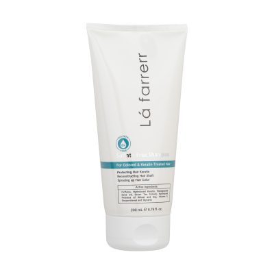 شامپو بدون سولفات لافارر مدل کراتینه مناسب موهای رنگ شده حجم 200 میلی‌لیتر