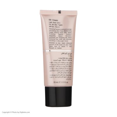 دی دی کرم رنگی لافارر SPF30 مدل 01 مناسب انواع پوست حجم 33 میلی لیتر