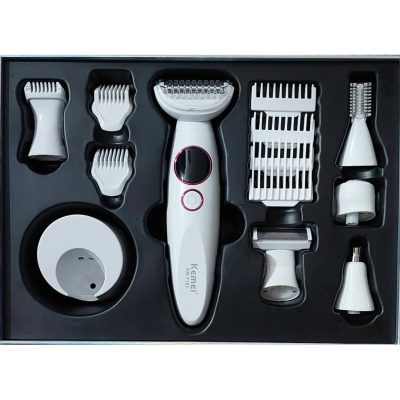 ست اصلاح مو صورت و بدن بانوان کیمی مدل km-7101