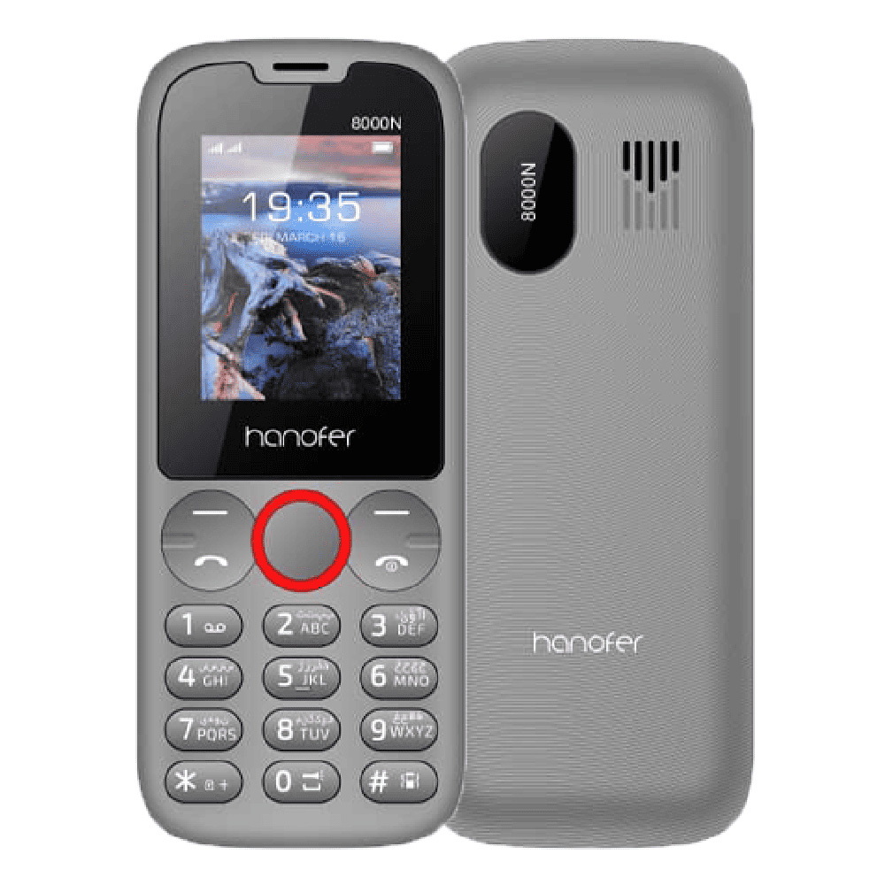 گوشی موبایل هانوفر مدل 8000N ظرفیت 32 مگابایت گوشی موبایل هانوفر مدل 8000N ظرفیت 32 مگابایت