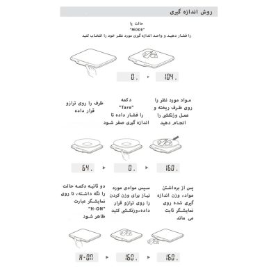ترازوی آشپزخانه کانستنت مدل 14192-003B