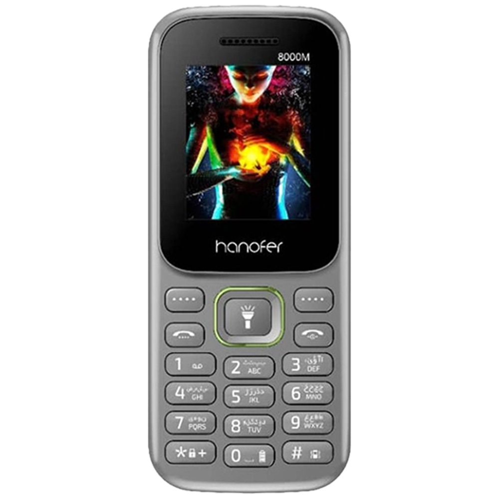 گوشی موبایل هانوفر مدل 8000M ظرفیت 32 مگابایت گوشی موبایل هانوفر مدل 8000M ظرفیت 32 مگابایت