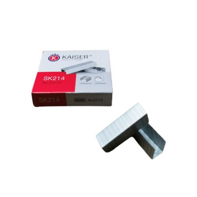 سوزن منگنه کایزر کد SK214 سایز 23/13 بسته 1000 عددی
