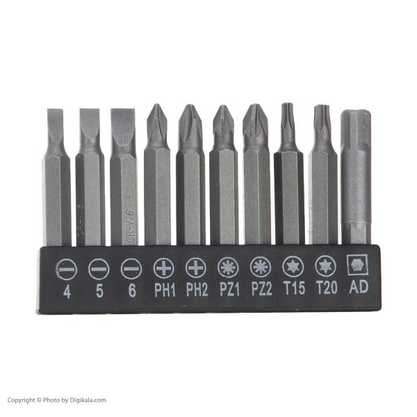 دریل پیچ گوشتی شارژی 10 میلیمتر 68 ولت جاب مدل JB-68 MAX EDITION مجموعه 40 عددی