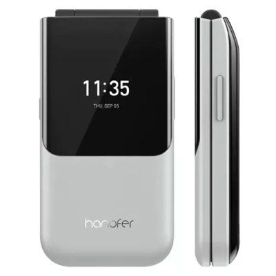 گوشی موبایل هانوفر مدل 2760 Flip دو سیم کارت ظرفیت 128 مگابایت و رم 128 مگابایت