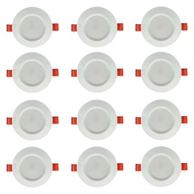 لامپ هالوژن 7 وات شاهچراغ مدل روناک بسته 12 عددی