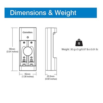 شارژر باتری کملیون مدل BC-0806T