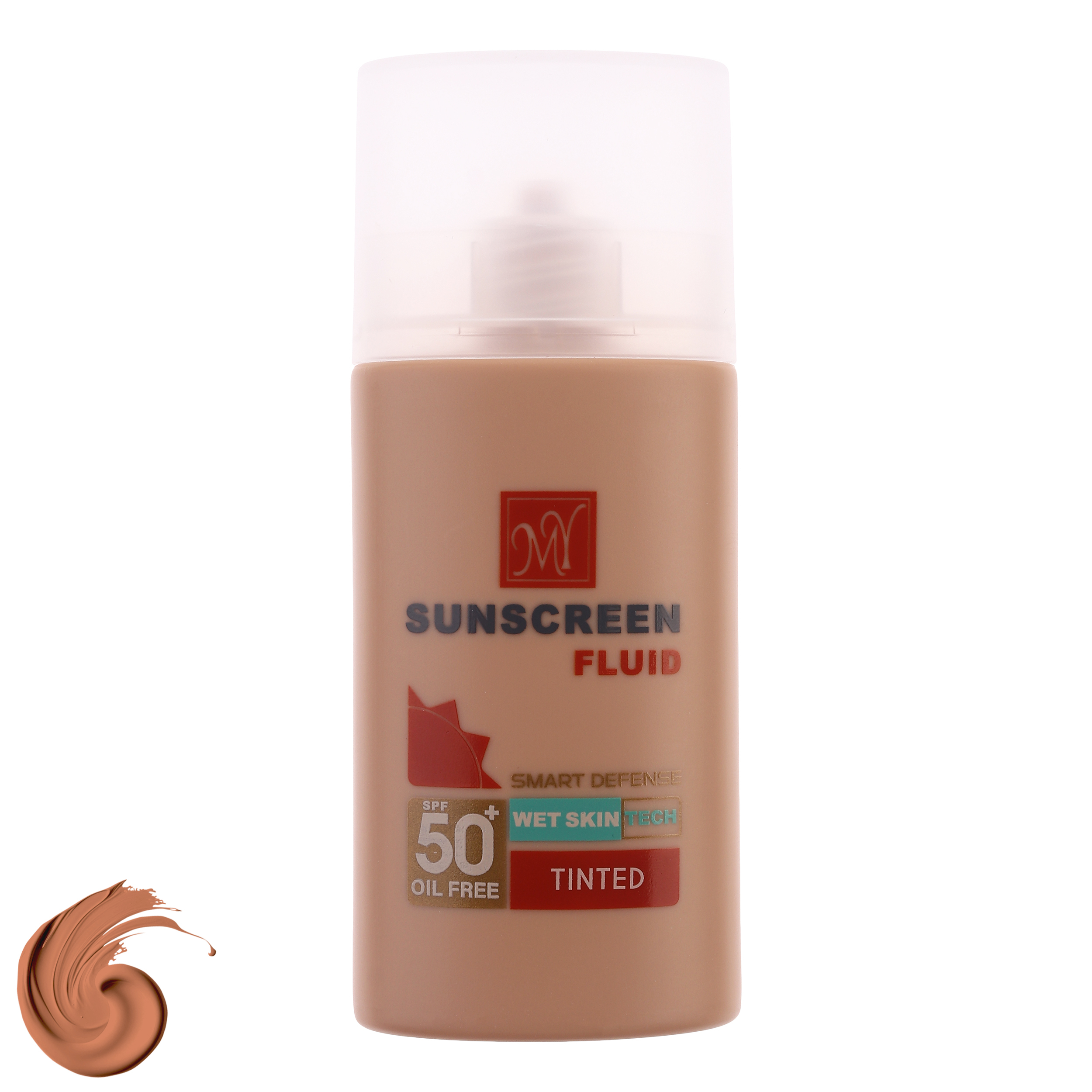 فلوئید ضد آفتاب رنگی مای SPF 50 مدل Smart Defense حاوی محافظ UVA و UVB مناسب انواع پوست حجم 50 میلی لیتر فلوئید ضد آفتاب رنگی مای SPF 50 مدل Smart Defense حاوی محافظ UVA و UVB مناسب انواع پوست حجم 50 میلی لیتر