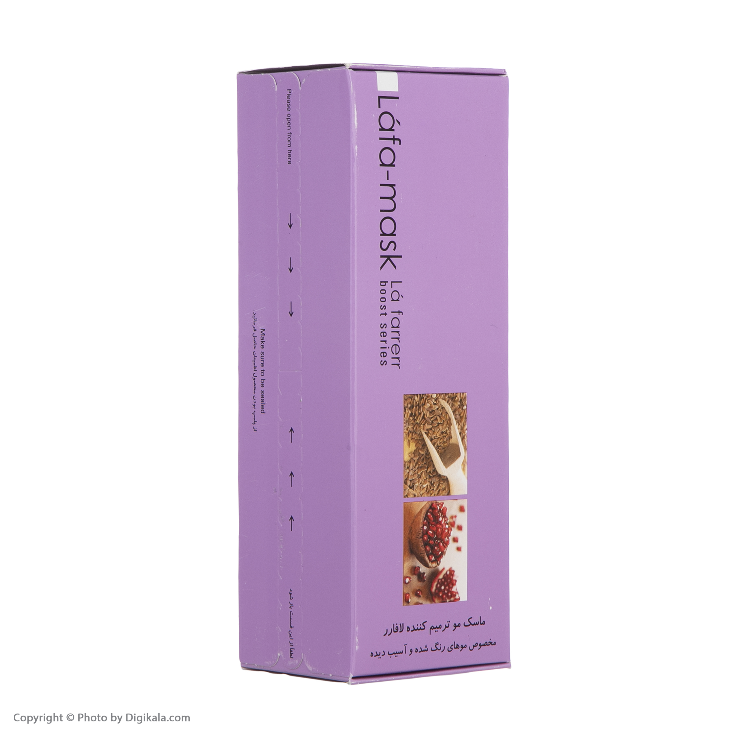 ماسک مو ترمیم کننده لافارر مدل Boost Series مناسب موهای رنگ شده و آسیب دیده حجم 200 میلی لیتر ماسک مو ترمیم کننده لافارر مدل Boost Series مناسب موهای رنگ شده و آسیب دیده حجم 200 میلی لیتر