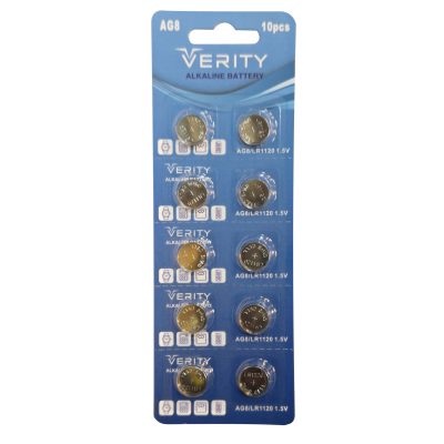باتری ساعت وریتی مدل AG8-LR1120-391-SR1120-191 بسته 10 عددی