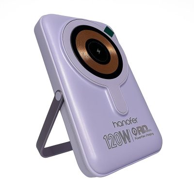 پاوربانک هانوفر مدل Mag20W ظرفیت ۱۰۰۰۰ میلی آمپر ساعت