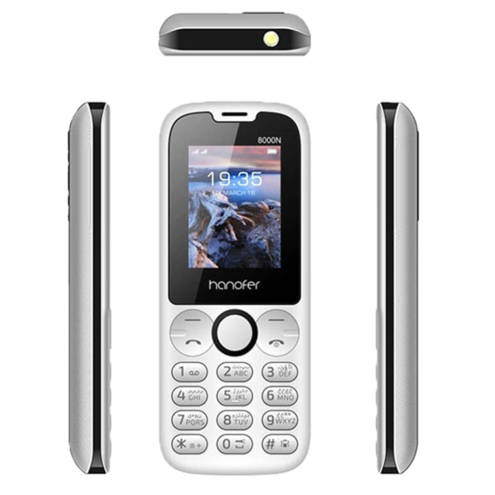 گوشی موبایل هانوفر مدل 8000N ظرفیت 32 مگابایت گوشی موبایل هانوفر مدل 8000N ظرفیت 32 مگابایت