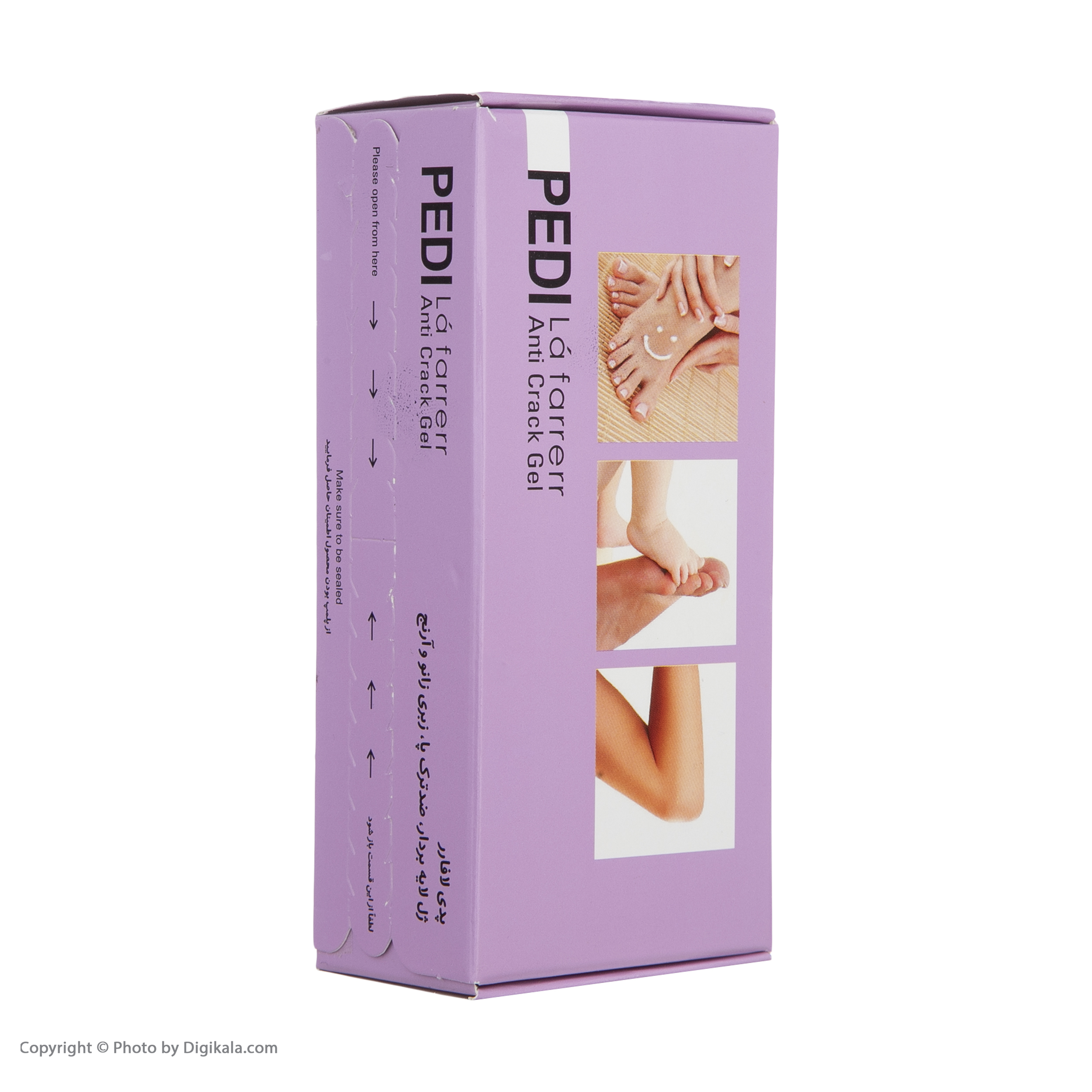 ژل لایه بردار و ضد ترک پا و آرنج لافارر مدل پدی حجم 60 میلی لیتر ژل لایه بردار و ضد ترک پا و آرنج لافارر مدل پدی حجم 60 میلی لیتر