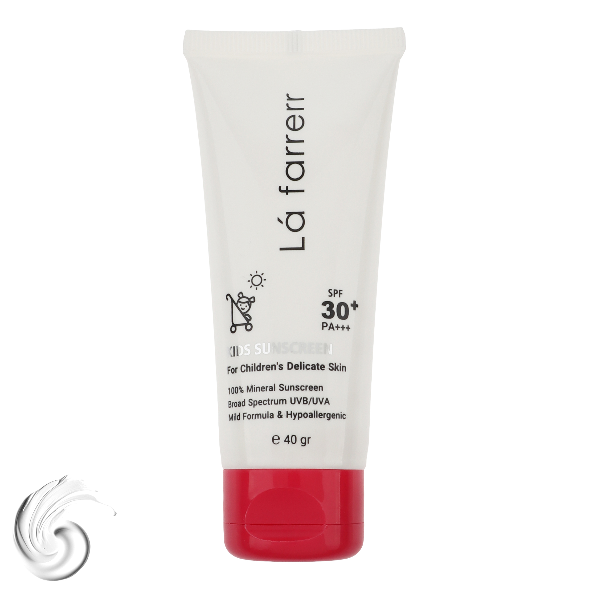 کرم ضد افتاب کودک لافارر مدل 103 وزن 40 گرم کرم ضد افتاب کودک لافارر مدل 103 وزن 40 گرم