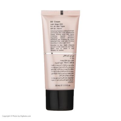 دی دی کرم رنگی لافارر مدل SPF 30 02 مناسب انواع پوست حجم 33 میلی لیتر
