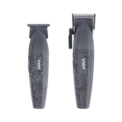 ست ماشین اصلاح موی سر و صورت وی جی ار مدل V-640 بسته 2 عددی