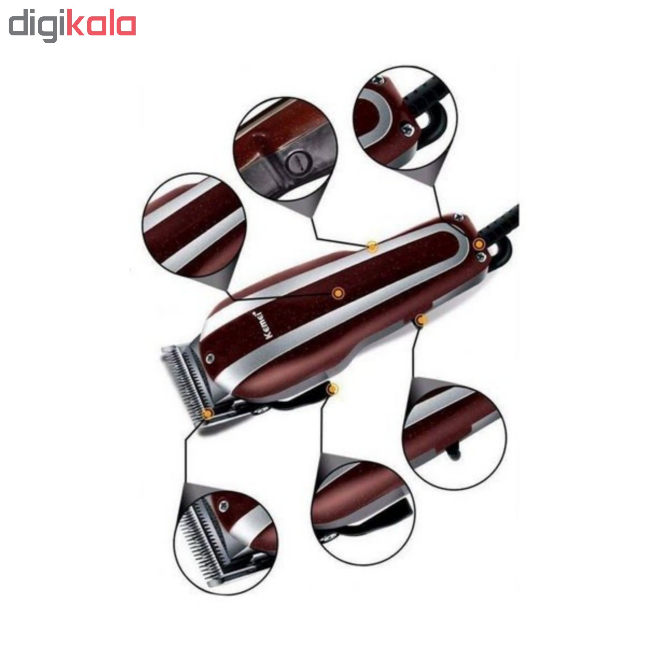 ماشین اصلاح موی سر کیمی مدل مدل KM8847 ماشین اصلاح موی سر کیمی مدل مدل KM8847