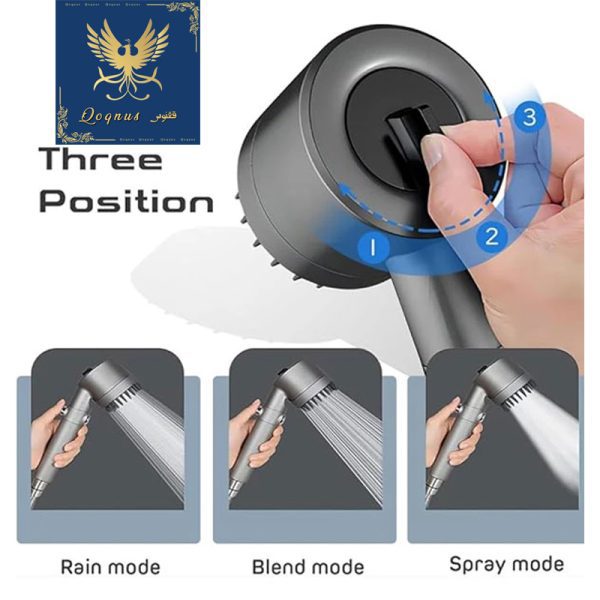 سردوش حمام ققنوس مدل Turbo-Massage لوکس