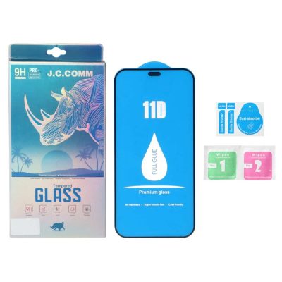 محافظ صفحه نمایش J.C.COMM مدل Full Cover Anti Dust Super C اورجینال مناسب برای گوشی موبایل اپل iPhone 12 Mini