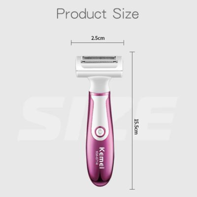 ست اصلاح موی بدن بانوان کیمی مدل KM-6714