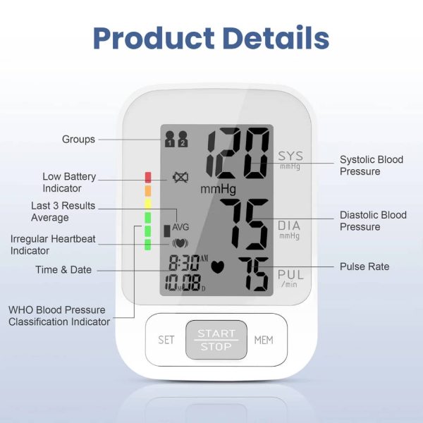 فشارسنج بازویی دیجیتال امپریال مدل DBP-1332