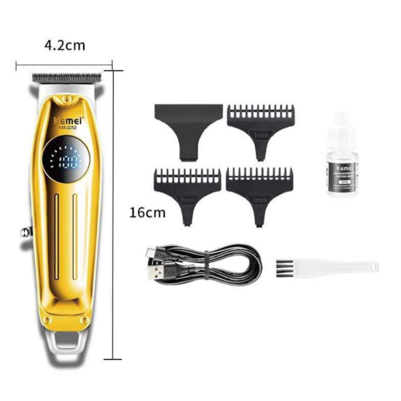 ماشین اصلاح موی صورت شارژی کیمی مدل KM-2252 ماشین اصلاح موی صورت شارژی کیمی مدل KM-2252