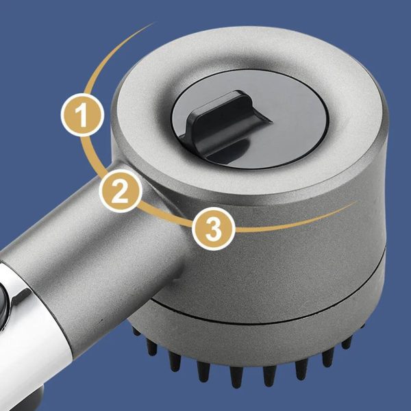 سردوش افزایش فشار آب مدل Turbo-Massage2024
