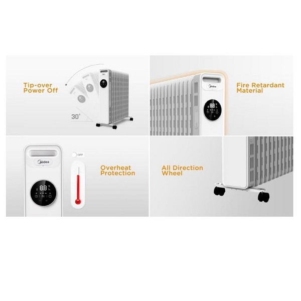 شوفاژ برقی مایدیا مدل NY2311-20M شوفاژ برقی مایدیا مدل NY2311-20M
