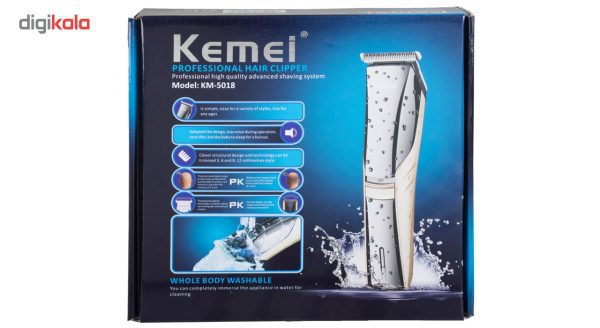 ماشین اصلاح سر و صورت کیمی مدل KM-5018