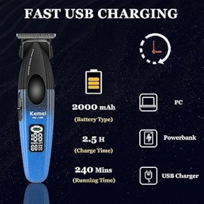 ماشین اصلاح موی سر و صورت شارژی کیمی مدل KM-1669