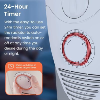 شوفاژ برقی ۱۱ پره پرو بریز مدل PB-H02