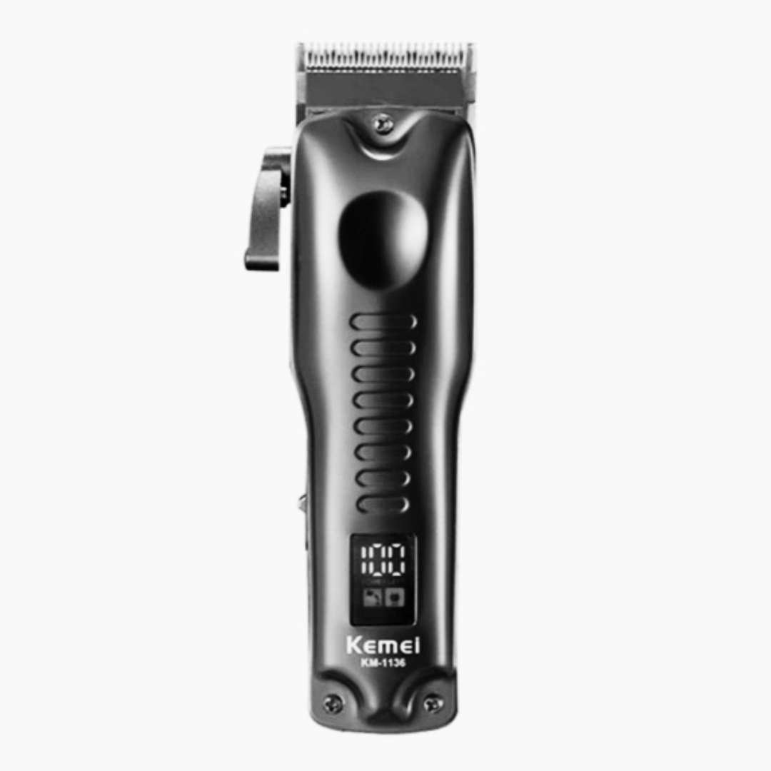 ماشین اصلاح موی سر و صورت شارژی کیمی مدل KM-1136 ماشین اصلاح موی سر و صورت شارژی کیمی مدل KM-1136