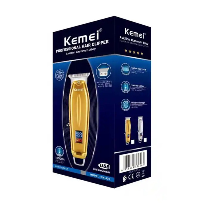 ماشین اصلاح موی سر و صورت کیمی مدل KM-426 ماشین اصلاح موی سر و صورت کیمی مدل KM-426