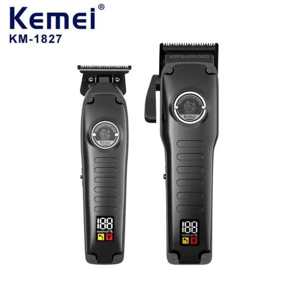 ماشین اصلاح موی سر و صورت کیمی مدل KM-1827 بسته 2 عددی