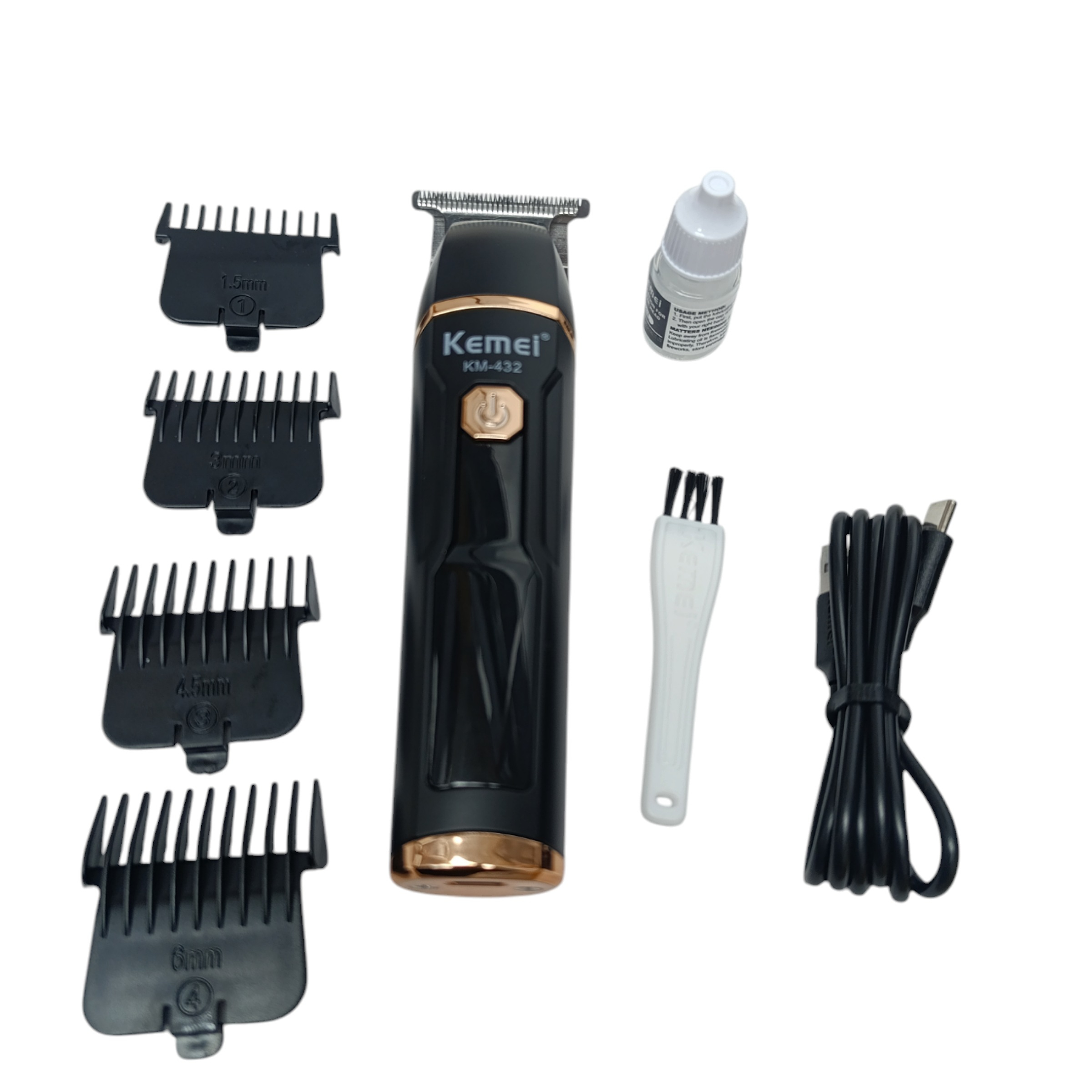 ماشین اصلاح موی سر و صورت کیمی مدل KM-432 ماشین اصلاح موی سر و صورت کیمی مدل KM-432