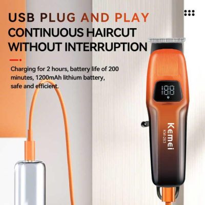 ماشین اصلاح موی سر و صورت شارژی کیمی مدل 263