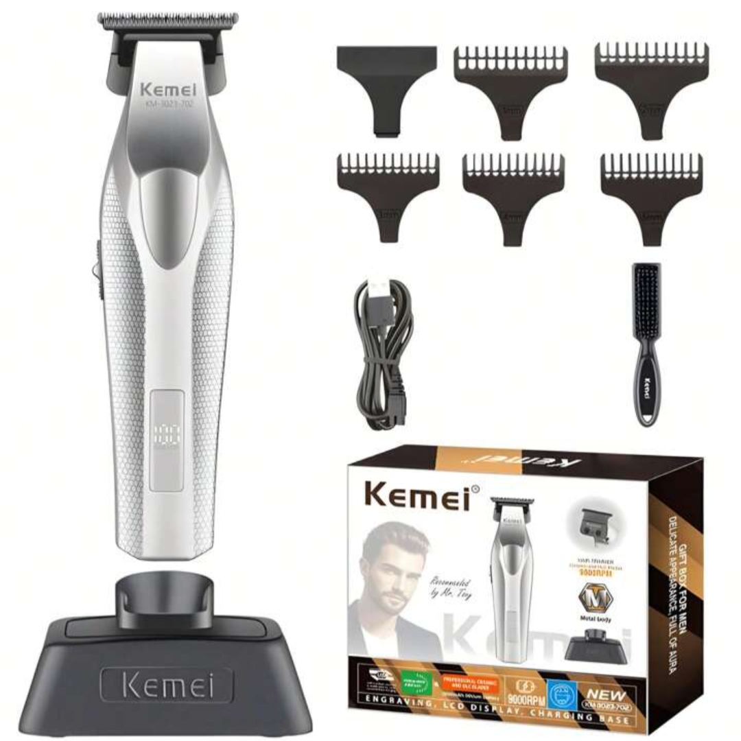 ماشین اصلاح موی صورت شارژی کیمی مدل KM-3023-702 ماشین اصلاح موی صورت شارژی کیمی مدل KM-3023-702