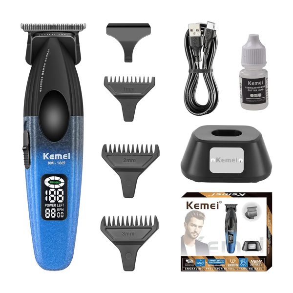 ماشین اصلاح موی سر و صورت شارژی کیمی مدل KM-1669