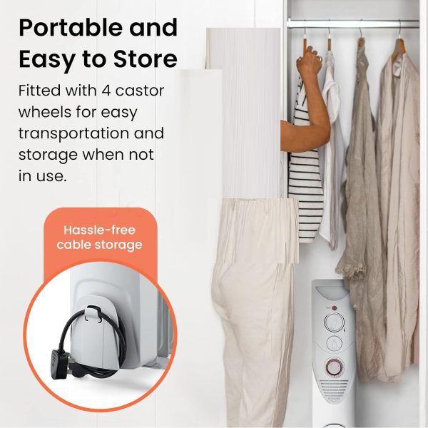شوفاژ برقی ۱۱ پره پرو بریز مدل PB-H02