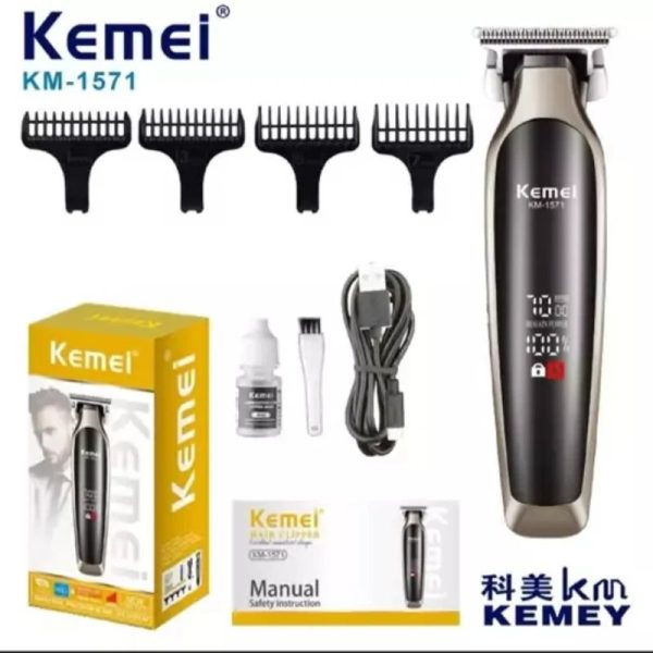ماشین اصلاح موی سر و صورت شارژی کیمی مدل KM-1571