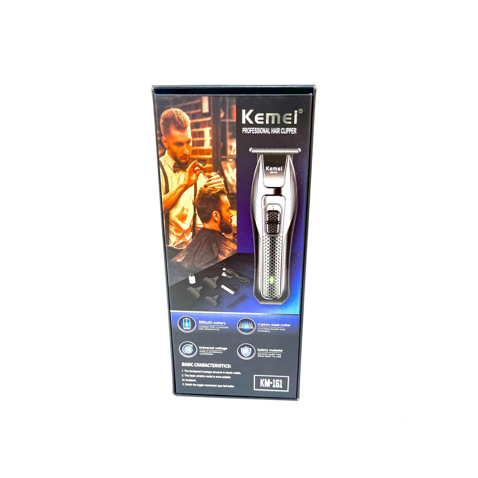 ماشین اصلاح موی سر و صورت کیمی مدل KM-161 ماشین اصلاح موی سر و صورت کیمی مدل KM-161