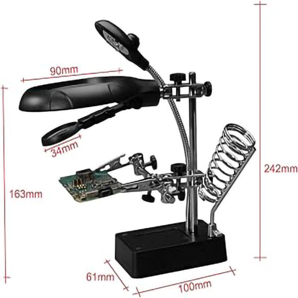 پایه هویه مدل TE-800 به همراه گیره مونتاژ