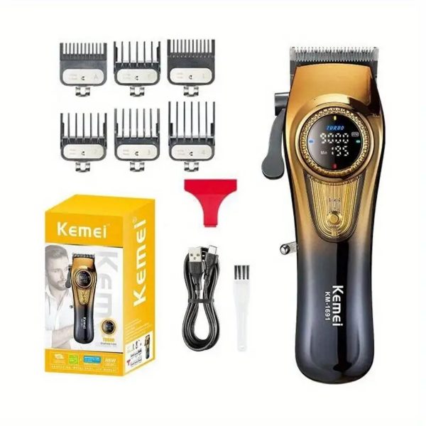ماشین اصلاح موی سر و صورت شارژی کیمی مدل km-1691