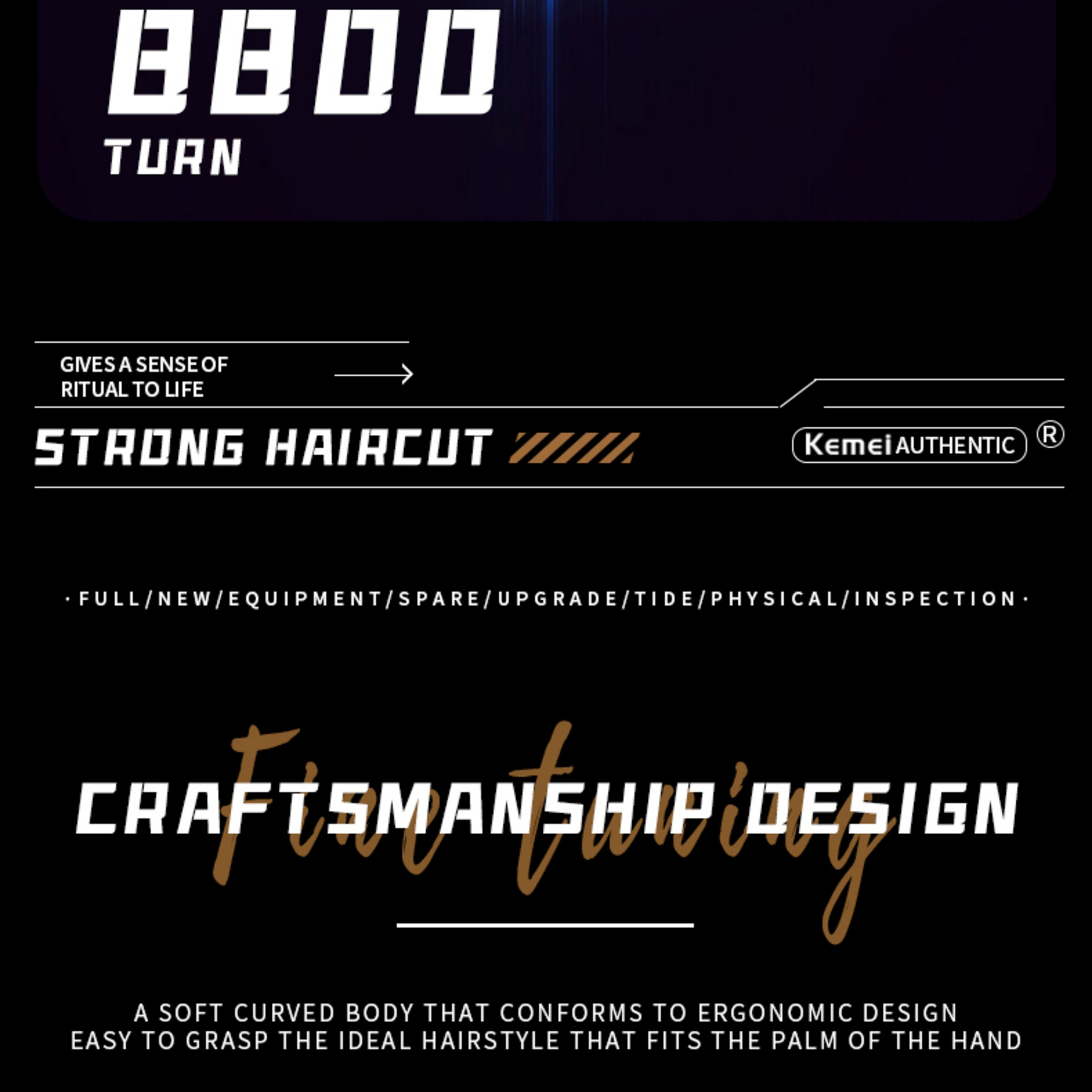 ماشین اصلاح موی سر و صورت کیمی مدل KM-2295 ماشین اصلاح موی سر و صورت کیمی مدل KM-2295