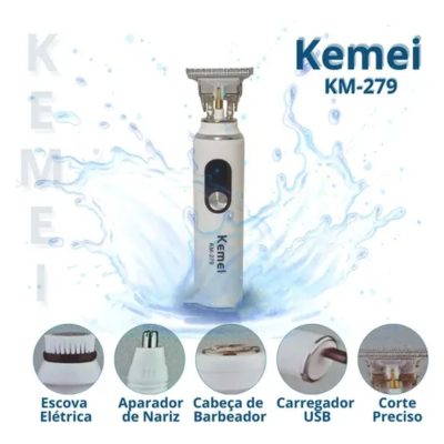 ماشین اصلاح موی سر و صورت شارژی کیمی مدل KM-279