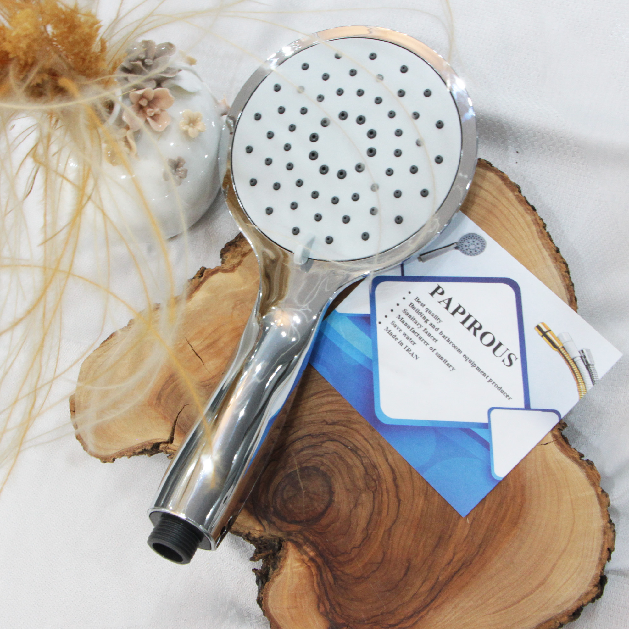 سردوش حمام پاپیروس مدل چند حالته قهرمان سردوش حمام پاپیروس مدل چند حالته قهرمان