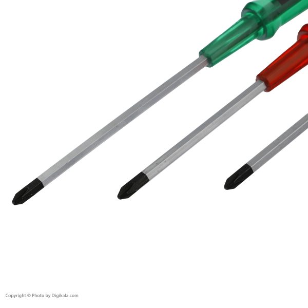 پیچ گوشتی ضربه خور جاب مدل JAB-66 مجموعه 6 عددی